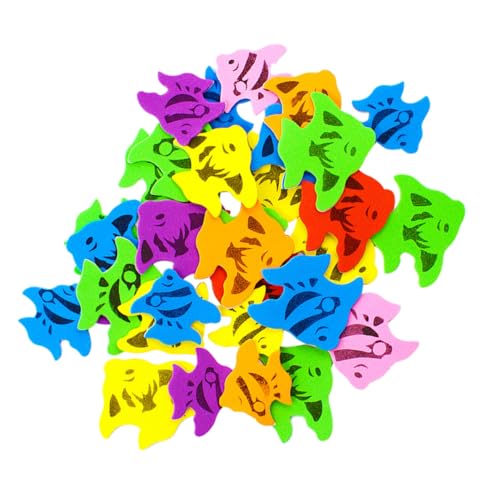 UPKOCH Bunte Fische Eva Sticker Selbstklebend für DIY Bastelset zur Farben Formerkennung Sicher Langlebig für Schule Scrapbook und Belohnung UPKOCH Bunte Fische Eva Sticker Selbstklebend für DIY Bastelset zur Farben Formerkennung Sicher Langlebig für Schule Scrapbook und Belohnung von UPKOCH
