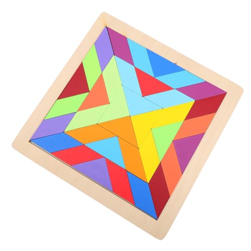 UPKOCH Buntes Holzpuzzle für Ab Jahren Lernspielzeug zur Räumlicher Wahrnehmung Handliches Steckspiel mit Geometrischen Formen für Eltern Junge Mädchen Interaktion und Frühkindliche UPKOCH Buntes Holzpuzzle für Ab Jahren Lernspielzeug zur Räumlicher Wahrnehmung Handliches Steckspiel mit Geometrischen Formen für Eltern Junge Mädchen Interaktion und Frühkindliche von UPKOCH