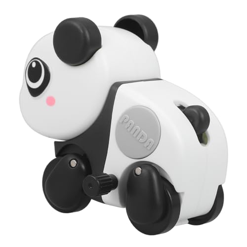 UPKOCH Denkspiel Tierspielzeug aufziehen Uhrwerk Spielzeug Mini-Panda-Spielzeug Tiere-Laufspielzeug Auto kinderpuzzle kinderspielzeug Aufziehspielzeug in Tierform Gastgeschenke Abs Black von UPKOCH