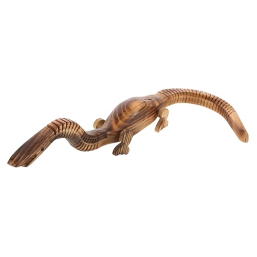 UPKOCH Dinosaurier-Modell Tiere Figur Spielzeug Figuren Spielzeug Dinosaurierspielzeug Dinosaurier-Figuren-modellbausatz Dinosaurier-Handwerk Realistischer Dinosaurier Light Brown Hölzern von UPKOCH