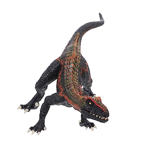 UPKOCH Dinosaurier-Spielzeug buchregal Dekoration kinderzimmerdeko Dinosaurierfiguren Lernspielzeug für Kinder Dinosaurier-Simulationsmodell dekorative Dinosauriermodelle Plastik Black von UPKOCH