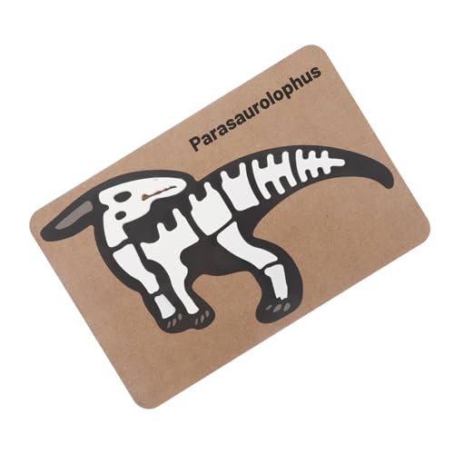 UPKOCH Dinosaurier-holzhandwerk Für Kinder, Dinosaurier-Puzzle Zusammenbauen, Dinosaurier-Knochen-holzpuzzle, Skelett-Knochen-Puzzle, Dino-Skelette, Knochen-Puzzle von UPKOCH