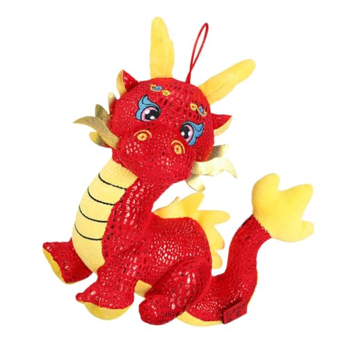 UPKOCH Drachen Plüschtier Weiches Kuscheltier Süßes Neujahr Glücksbringer Niedliche Stofftier Deko für Kinderzimmer Wohnzimmer UPKOCH Drachen Plüschtier Weiches Kuscheltier Süßes Neujahr Glücksbringer Niedliche Stofftier Deko für Kinderzimmer Wohnzimmer von UPKOCH