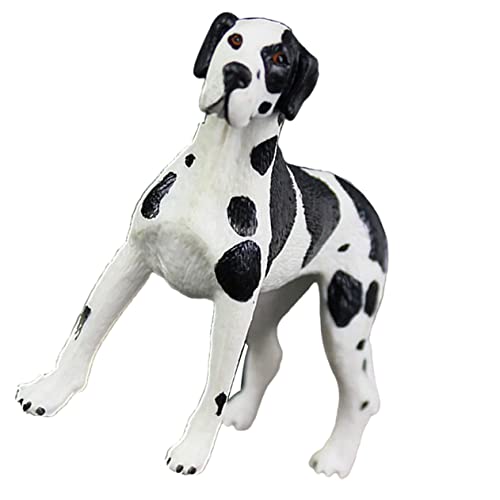 UPKOCH Echte Dänische Dogge Figur Realistische Hundemodelle Für Plastikhund Dekorationsfigur Kognitive Spielzeugfigur Für Kreative Rollenspiele Dekoration von UPKOCH