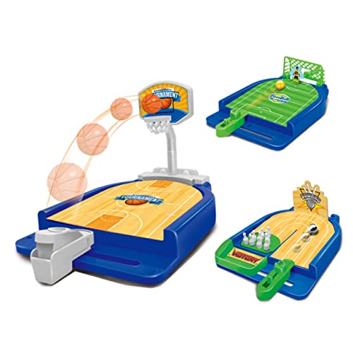 UPKOCH Fingertischspiel interaktives Spielzeug kinderspielzeug sankastenspielsachen Kinder Spielzeug Mini kickertisch Miniatur-Spiel Minispiele Fingerspielzeug Tisch Fingerspiel Blue von UPKOCH