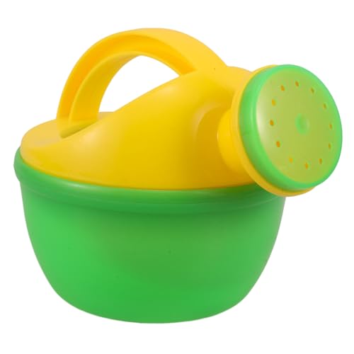 UPKOCH Gießkanne Wasserspielzeug Spritzspielzeug Kinder Badezimmer Spielzeug Kinder Strand Spielzeug Strandspielzeug Sandspielzeug Gartendose für Kleinkinder Sandeimer Plastik Light Green von UPKOCH