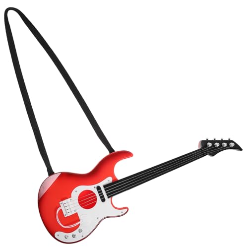 UPKOCH Gitarre Realistische Simulation Gitarre Für Mit Verstellbaren Saiten Braune Farbe Ideales Musikinstrument Für Frühe Bildung Und Spaß Beim von UPKOCH