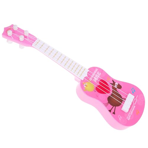 UPKOCH Gitarre Ukulele kinderinstrumente Kinderzimmer Mini Gitarre spielsachen musikinstrumente Konzert-Ukulele Ukulele- für das frühe Lernen Plastik von UPKOCH