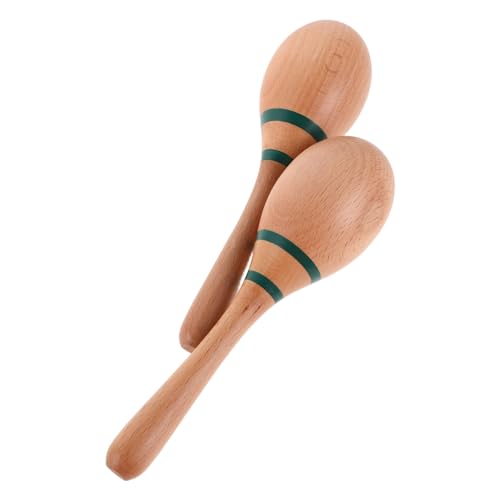 UPKOCH Handgefertigte Holz Maracas für Kleinkinder Ergonomisch Sicher Fördert Rhythmusgefühl und Sensorische Entwicklung Orff Instrument für Kindergarten und Frühe Musikbildung UPKOCH Handgefertigte Holz Maracas für Kleinkinder Ergonomisch Sicher Fördert Rhythmusgefühl und Sensorische Entwicklung Orff Instrument für Kindergarten und Frühe Musikbildung von UPKOCH
