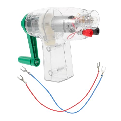 UPKOCH Handgenerator DIY Spielzeug Material Tragbarer Elektrischer Generator Handkurbelgeneratoren Wissenschaftliche Experimente Wissenschaftsgenerator Kit Wissenschaftliches von UPKOCH