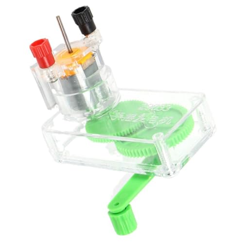 UPKOCH Handkurbel Generator Lernspielzeug für Robustem Metallgehäuse Sicherer DIY Stromgenerator für Physik Experimente Geeignet für Grundschule und Mittelschule UPKOCH Handkurbel Generator Lernspielzeug für Robustem Metallgehäuse Sicherer DIY Stromgenerator für Physik Experimente Geeignet für Grundschule und Mittelschule von UPKOCH