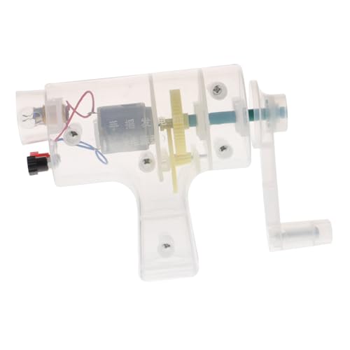 UPKOCH Handkurbelgenerator Tragbar Leicht für Wissenschaftliche Experimente Stromerzeuger Kurbeln Mechanischer Generator für Schüler und Wissenschaftler UPKOCH Handkurbelgenerator Tragbar Leicht für Wissenschaftliche Experimente Stromerzeuger Kurbeln Mechanischer Generator für Schüler und Wissenschaftler von UPKOCH