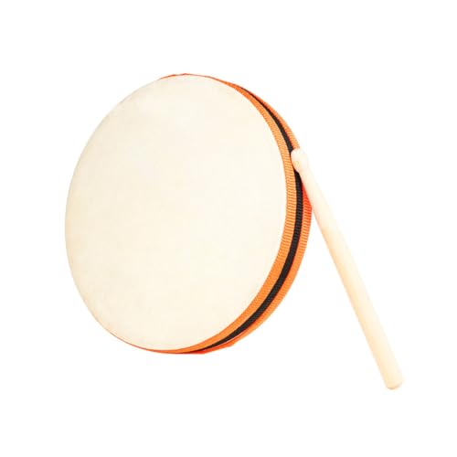 UPKOCH Handtrommel Set Doppelseitig mit Holzrahmen Kindgerechtes Musikinstrument für Kleinkinder zur Motorik und Eltern Junge Mädchen interaktion UPKOCH Handtrommel Set Doppelseitig mit Holzrahmen Kindgerechtes Musikinstrument für Kleinkinder zur Motorik und Eltern Junge Mädchen interaktion von UPKOCH