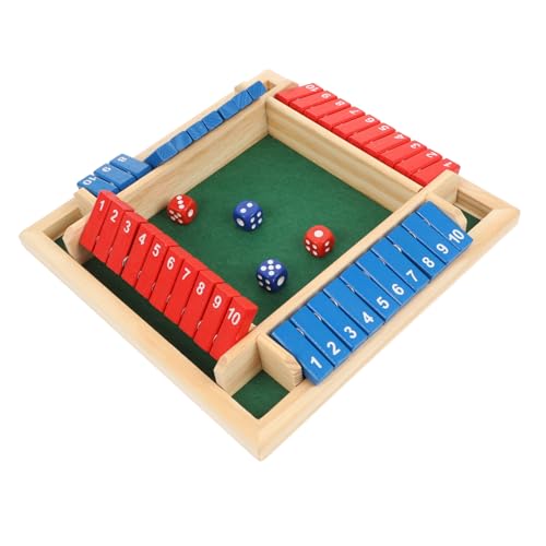 UPKOCH Holz Brettspiel Tragbares Tischspiel mit Glatter Oberfläche Sicher und Robust Party für Erwachsene und Familie Interaktives Zahlendrehspiel für Zwei Spieler UPKOCH Holz Brettspiel Tragbares Tischspiel mit Glatter Oberfläche Sicher und Robust Party für Erwachsene und Familie Interaktives Zahlendrehspiel für Zwei Spieler von UPKOCH