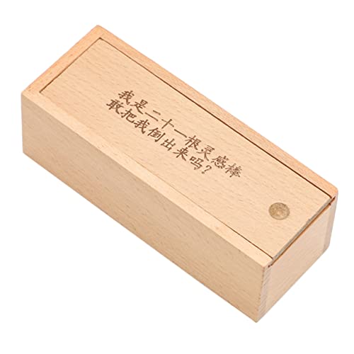 UPKOCH Holz Gehirntrainer Puzzle Teiliger Iq Knobelspaß für Erwachsene Intellektuelles Denkspiel Geschicklichkeit und Koordination Leicht Tragbar zu Feiertagen und Geburtstagen UPKOCH Holz Gehirntrainer Puzzle Teiliger Iq Knobelspaß für Erwachsene Intellektuelles Denkspiel Geschicklichkeit und Koordination Leicht Tragbar zu Feiertagen und Geburtstagen von UPKOCH