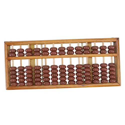 UPKOCH Holz Perlen Reihig Lernspielzeug für Tragbarer Rechenrahmen Rechenfähigkeit Gedächtnis und Konzentration Stabile Verarbeitung Kaffee Farbton UPKOCH Holz Perlen Reihig Lernspielzeug für Tragbarer Rechenrahmen Rechenfähigkeit Gedächtnis und Konzentration Stabile Verarbeitung Kaffee Farbton von UPKOCH