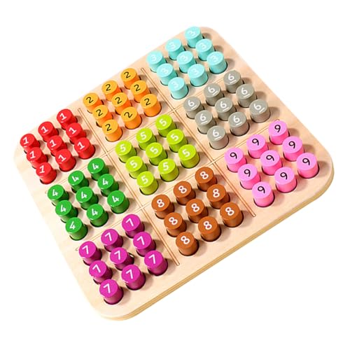 UPKOCH Holz Sudoku Brettspiel Lernspielzeug Robustes Pädagogisches Denkspiel Kreativität Feinmotorik und Konzentration Geeignet für Vorschulkinder und UPKOCH Holz Sudoku Brettspiel Lernspielzeug Robustes Pädagogisches Denkspiel Kreativität Feinmotorik und Konzentration Geeignet für Vorschulkinder und von UPKOCH