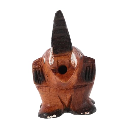 UPKOCH Holzblasinstrument Elefant Musikinstrument Elefantengeräusche Nachahmung Sicheres Holzspielzeug Pädagogisch Kreatives für Zuhause Schule UPKOCH Holzblasinstrument Elefant Musikinstrument Elefantengeräusche Nachahmung Sicheres Holzspielzeug Pädagogisch Kreatives für Zuhause Schule von UPKOCH