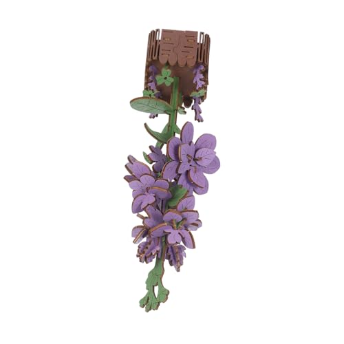 UPKOCH Holzblumen-Bouquet Bastelset Violett aus Langlebigem Holz DIY Puzzle Blumenstrauß Modell für Erwachsene Kreatives Geschenk und Dekorativer Schreibtischakzent UPKOCH Holzblumen-Bouquet Bastelset Violett aus Langlebigem Holz DIY Puzzle Blumenstrauß Modell für Erwachsene Kreatives Geschenk und Dekorativer Schreibtischakzent von UPKOCH
