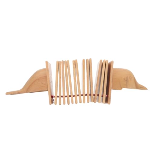 UPKOCH Holzklapper Delfinform Handheld Percussioninstrument für Frühkindliche Bildung Robustes Orff Instrument für Rhythmusentwicklung Koordination und Interaktives Lernen im Kindergarten UPKOCH Holzklapper Delfinform Handheld Percussioninstrument für Frühkindliche Bildung Robustes Orff Instrument für Rhythmusentwicklung Koordination und Interaktives Lernen im Kindergarten von UPKOCH