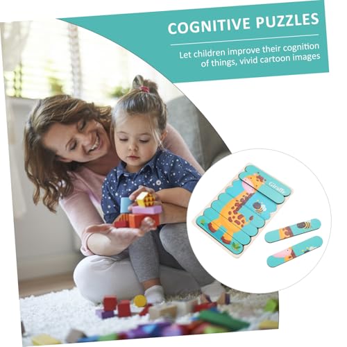 UPKOCH Holzpuzzle Doppelseitig mit Zebra und Giraffe Pädagogisches Steckpuzzle Ab Jahren Fördert Form und Farberkennung Hand Augen Koordination Lernspielzeug für Kleinkinder UPKOCH Holzpuzzle Doppelseitig mit Zebra und Giraffe Pädagogisches Steckpuzzle Ab Jahren Fördert Form und Farberkennung Hand Augen Koordination Lernspielzeug für Kleinkinder von UPKOCH
