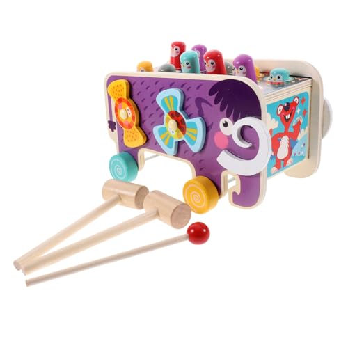 UPKOCH Holzspielzeug Hämmer Spiel für Kleinkinder Pädagogisches Interaktives Nagelspiel mit Süßem Tiermotiv Sicherer Natürlicher Holzbau Fördert Hand Augen koordination und Kognitive UPKOCH Holzspielzeug Hämmer Spiel für Kleinkinder Pädagogisches Interaktives Nagelspiel mit Süßem Tiermotiv Sicherer Natürlicher Holzbau Fördert Hand Augen koordination und Kognitive von UPKOCH