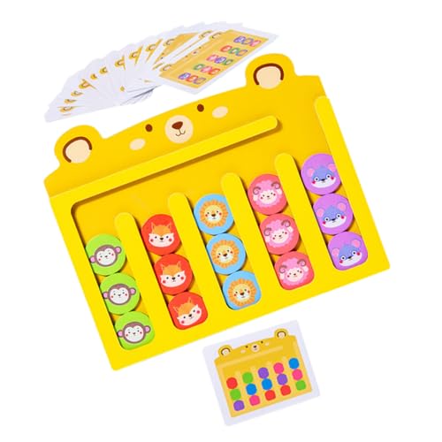 UPKOCH Holzspielzeug für Lernspielzeug Farbzuordnung Motorik Fördern Denkspiel Klassifizierungsspiel zur Hand Augen Koordination und Logischem Denken UPKOCH Holzspielzeug für Lernspielzeug Farbzuordnung Motorik Fördern Denkspiel Klassifizierungsspiel zur Hand Augen Koordination und Logischem Denken von UPKOCH