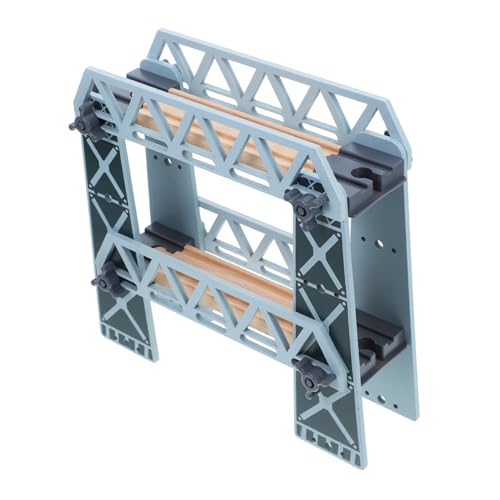 UPKOCH Holzzug Brücke aus Holz Abnehmbar für Kompatibel mit Zugsets Vielseitig Kombinierbar Stabiler Holzschienen Zubehör für Kreative Eisenbahn Spielzeuglayouts UPKOCH Holzzug Brücke aus Holz Abnehmbar für Kompatibel mit Zugsets Vielseitig Kombinierbar Stabiler Holzschienen Zubehör für Kreative Eisenbahn Spielzeuglayouts von UPKOCH
