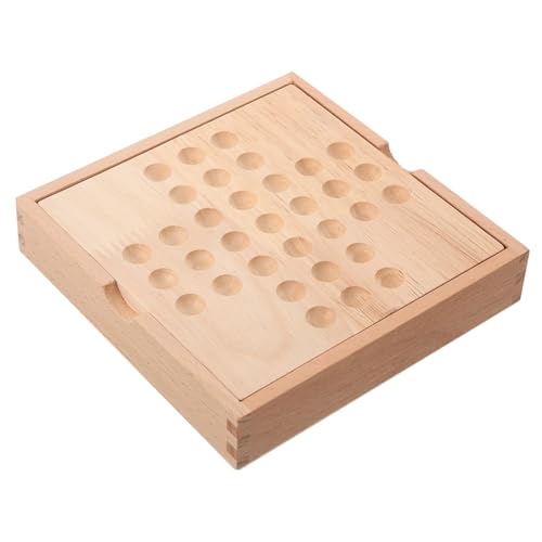 UPKOCH Interaktives Holz Schachspiel für Zwei Spieler Pädagogisches Kinderspielzeug zur Eltern Junge Mädchen Interaktion Langlebiges Kreatives Lernspiel für Gedächtnistraining und Frühe UPKOCH Interaktives Holz Schachspiel für Zwei Spieler Pädagogisches Kinderspielzeug zur Eltern Junge Mädchen Interaktion Langlebiges Kreatives Lernspiel für Gedächtnistraining und Frühe von UPKOCH