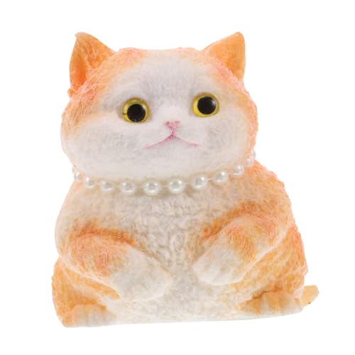 UPKOCH Kawaii Katzen Dehnbares Realistisches Stressabbauendes Squeeze Tier für Katzenliebhaber Niedliches Handgemaltes Oranges für Entspannung und Sinnliche Beschäftigung UPKOCH Kawaii Katzen Dehnbares Realistisches Stressabbauendes Squeeze Tier für Katzenliebhaber Niedliches Handgemaltes Oranges für Entspannung und Sinnliche Beschäftigung von UPKOCH