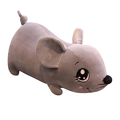 UPKOCH Kawaii Plüschpuppe Graues Großes Kissen Für Weiche Cartoon Stoffpuppe Kuscheltier Für Jungen Und Mädchen Kuscheln von UPKOCH