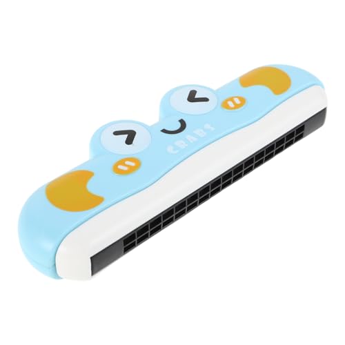 UPKOCH Kinderharmonika Harmonica Musikinstrument Kinderinstrumente Musikspielzeug für Kleinkinder Mundharmonika für Kleinkinder Musikinstrumente für Plastik Sky-Blue von UPKOCH