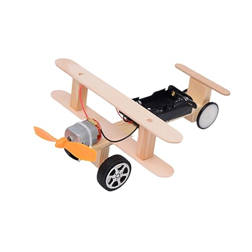 UPKOCH DIY-montagemodell Spielzeug Für Kinder Flugzeugmodell Bastelpuzzle Fliegende Modellflugzeuge Fliegendes Spielzeug Flugzeuge Aus Holz Spielzeuge Student Kleine Produktion Handbuch von UPKOCH