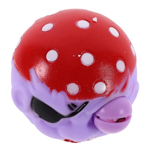 UPKOCH Kneifen Cartoon-quetschball- Kleines Stressspielzeug Squeeze Dekompressionsspielzeug Hand-sensorball Cartoon-Squeeze-Ball Kreatives Quetschspielzeug Violett PVC von UPKOCH