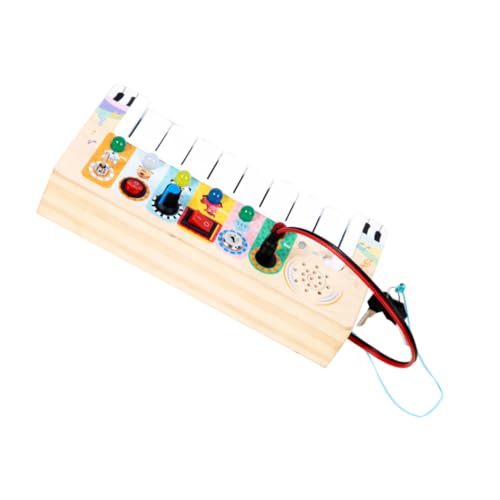 UPKOCH Led-Busy-Board Kinderaccessoire Kinderversorgung Entzückendes Kinderspielzeug Elektrisches Spielzeug Elektrisches Musikspielzeug Interessantes Spielzeug Elektronisches Bauteil von UPKOCH