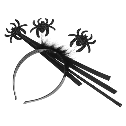 UPKOCH Magischer Haarreif Mit Zauberstab Und Spinne Für Kostümpartys Karneval Und Festivals Perfekte Accessoires Für Cosplay Und Festlichkeiten von UPKOCH