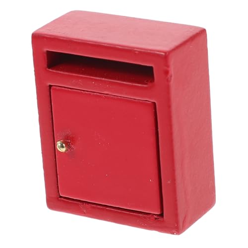 UPKOCH Maßstab Mini Haus Dekoration Puppenhaus Zubehör Kinderspielzeug Robustes Glattes Holzfigur Postkasten für Miniaturhäuser UPKOCH Maßstab Mini Haus Dekoration Puppenhaus Zubehör Kinderspielzeug Robustes Glattes Holzfigur Postkasten für Miniaturhäuser von UPKOCH