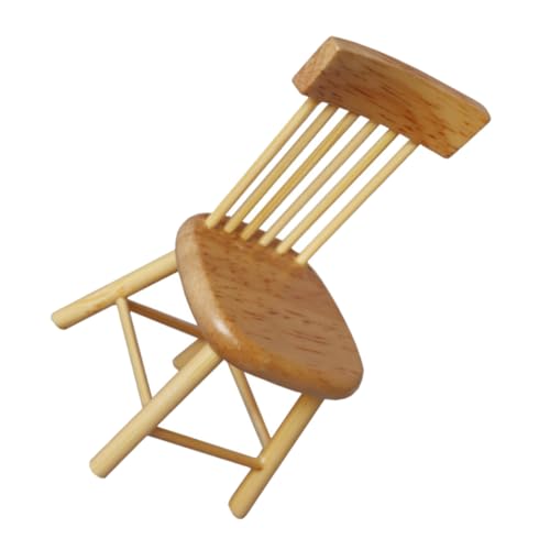 UPKOCH Maßstab Puppenhaus Esszimmerstuhl Präzise Details Realistische Miniaturmöbel für DIY Basteln Puppenhaus szenen und Wohnkultur UPKOCH Maßstab Puppenhaus Esszimmerstuhl Präzise Details Realistische Miniaturmöbel für DIY Basteln Puppenhaus szenen und Wohnkultur von UPKOCH