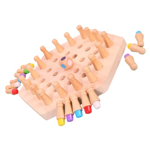 UPKOCH Memory Schachspiel aus Holz Gedächtnistraining für Fördert Konzentration Denkvermögen und Kreativität Multifunktionales Lernspiel für Eltern Junge Mädchen Spiele und Frühe Bildung UPKOCH Memory Schachspiel aus Holz Gedächtnistraining für Fördert Konzentration Denkvermögen und Kreativität Multifunktionales Lernspiel für Eltern Junge Mädchen Spiele und Frühe Bildung von UPKOCH