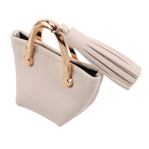 UPKOCH Mini Kreative Handtasche Für Puppen Puppenspielzeug Wechselbares Zubehör Weich Und Stilvoll Für Babypuppentasche Miniatur-geldbörse Puppenhaus- von UPKOCH