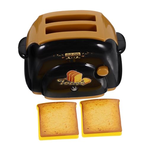 UPKOCH Mini-geräte Stellen Sie Sich Vor, EIN Küchenspielzeug Zu Sein Schönes Brotmaschinenspielzeug Spielzeug Für Kinderbrotmaschinen Spielzeug-Toaster Kinder Spielen Hausspielzeug Abs von UPKOCH