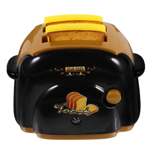 UPKOCH Mini-geräte Toaster Puppe Squishy-Maker Mini-klauenmaschine Brotbackautomat Für Die Küche Spielküchenzubehör Geburtstagsgeschenk Brotmaschine Aus Kunststoff Abs von UPKOCH