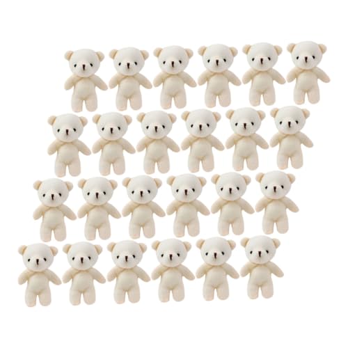 UPKOCH Mini üschbären Schlüsselanhänger üße Kleine Kuscheltiere Zum Aufhängen Perfekte Für Schüler Und Taufgeschenke Weiche Tiny Bears Für Taschen Und Rucksäcke von UPKOCH