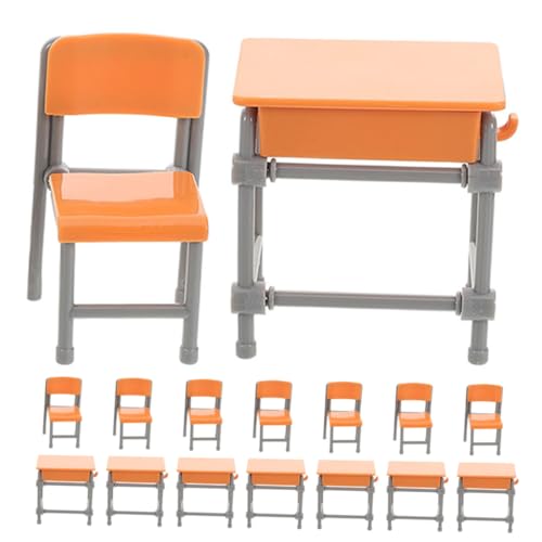 UPKOCH Miniatur Klassenzimmer Möbel Set Schulmöbel Puppenhaus Zubehör Langlebig für Rollenspiele und Kreative Spielszenen UPKOCH Miniatur Klassenzimmer Möbel Set Schulmöbel Puppenhaus Zubehör Langlebig für Rollenspiele und Kreative Spielszenen von UPKOCH