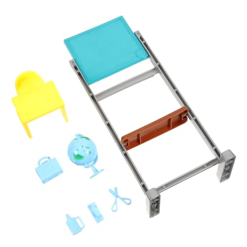 UPKOCH Miniatur Klassenzimmer Zubehör Realistische Puppenhaus Dekoration mit Tafel Stuhl und Schulranzen Miniatur Haus Modelle für Detailreiche Mini Hausgestaltung UPKOCH Miniatur Klassenzimmer Zubehör Realistische Puppenhaus Dekoration mit Tafel Stuhl und Schulranzen Miniatur Haus Modelle für Detailreiche Mini Hausgestaltung von UPKOCH