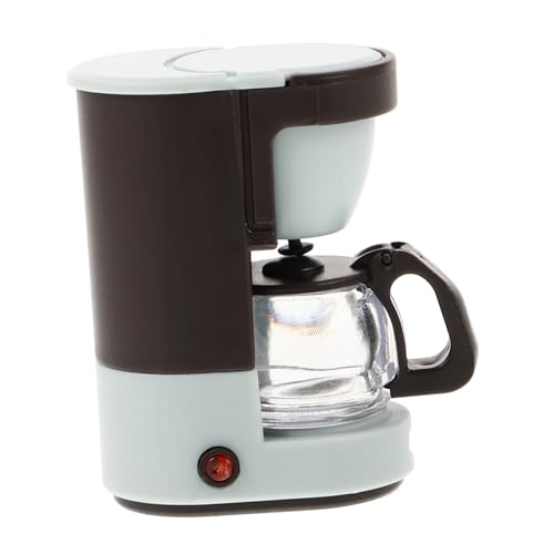 UPKOCH Modell kaffeemaschine Mini kaffeemaschine Mini-kaffeemaschine Puppenhaus-Sammlung Puppenhaus-Miniaturartikel Miniaturen Puppenhauszubehör zubehör für puppenhaus küchenmöbel Plastik von UPKOCH