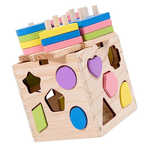 UPKOCH Montessori Holzspielzeug für Kleinkinder Bunter Motorischer Formensortierer Pädagogisches Aktivitätsspielzeug Farberkennung Hand Auge Koordination und Konzentration UPKOCH Montessori Holzspielzeug für Kleinkinder Bunter Motorischer Formensortierer Pädagogisches Aktivitätsspielzeug Farberkennung Hand Auge Koordination und Konzentration von UPKOCH