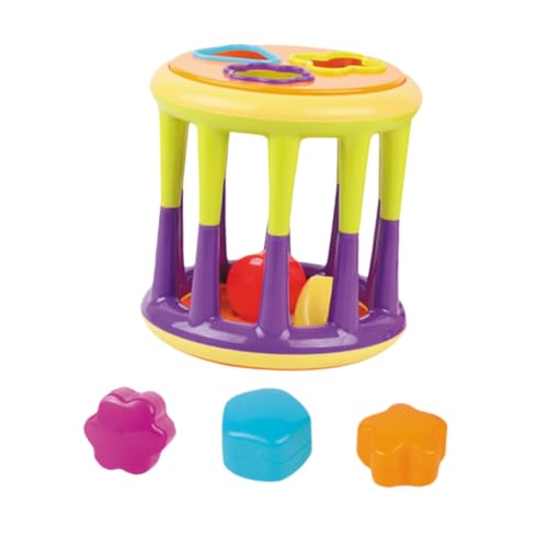 UPKOCH Motorikspielzeug Kunststoff Bausteine Kombination Lernspielzeug mit Geometrischen Formen für Kleinkinder Geschicklichkeit und Farberkennung UPKOCH Motorikspielzeug Kunststoff Bausteine Kombination Lernspielzeug mit Geometrischen Formen für Kleinkinder Geschicklichkeit und Farberkennung von UPKOCH