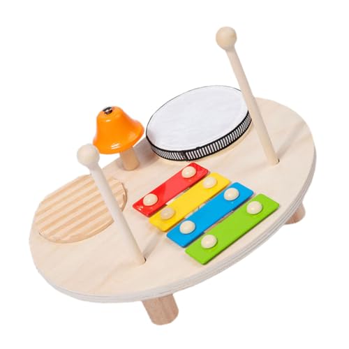 UPKOCH Multifunktionales Schlaginstrument Xylophon- Für Interaktives Kinderspielzeug Kleinkinderinstrumente Musikinstrumente Für Kleinkinder -musikinstrumente Metall von UPKOCH