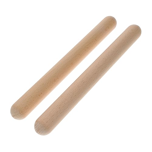 UPKOCH Musikspielzeug Für Holzmusikinstrumente Percussion Für Musikalische Früherziehung Lange Rhythmus Sticks Für Kleinkinder Und Vorschulkinder von UPKOCH